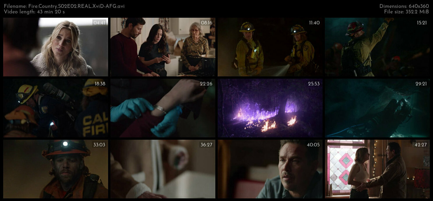 Fire Country S02E02 REAL XviD AFG TGx