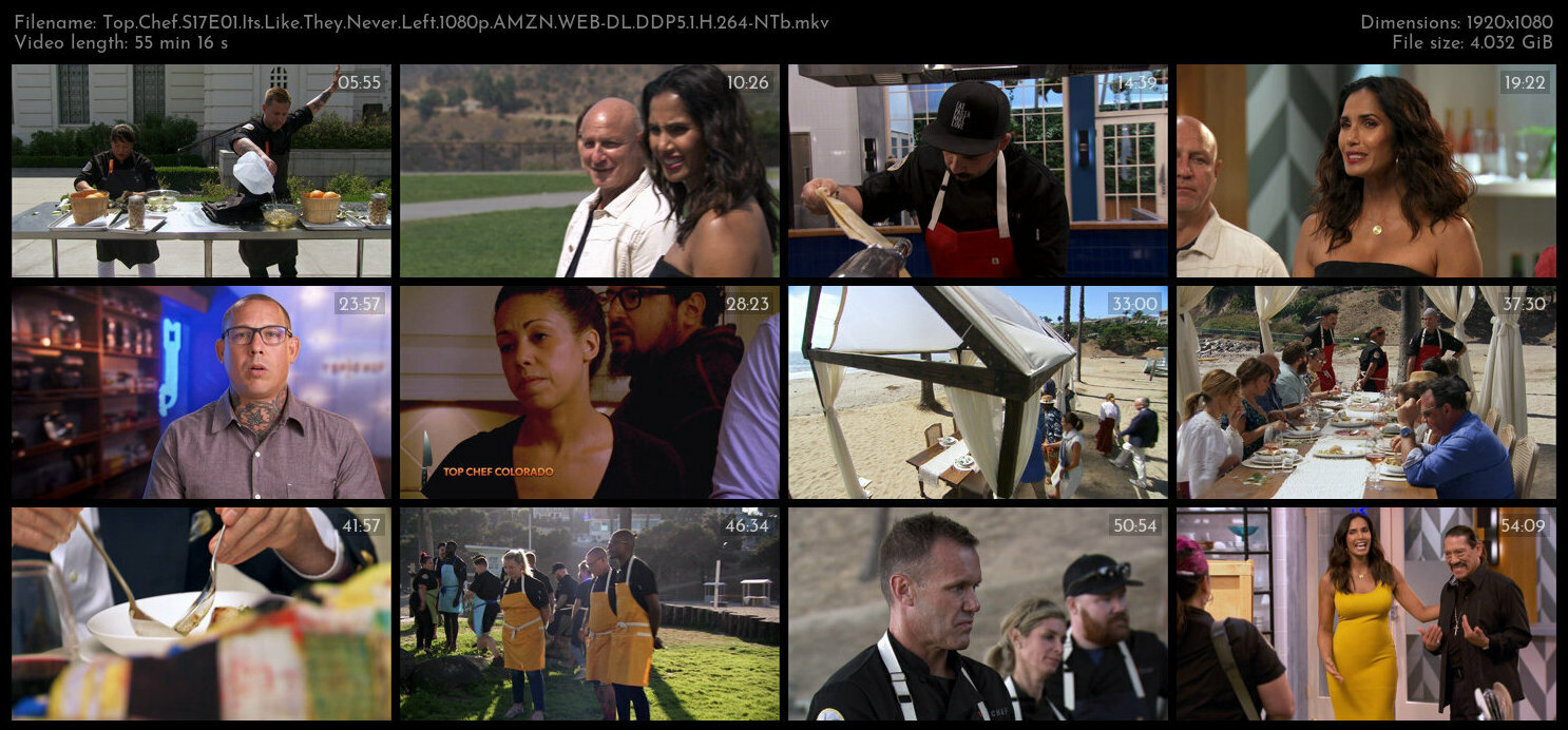 Top Chef S17E01 Its Like They Never Left 1080p AMZN WEB DL DDP5 1 H 264 NTb TGx