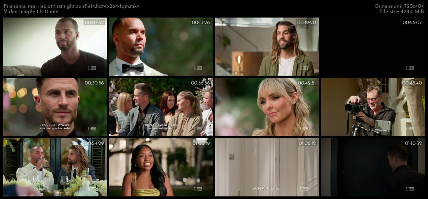 Married At First Sight AU S11E14 HDTV x264 FQM TGx