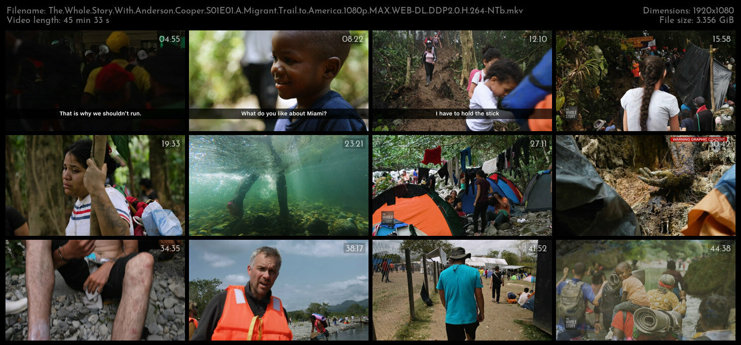 The Whole Story With Anderson Cooper S01E01 A Migrant Trail to America 1080p MAX WEB DL DDP2 0 H 264