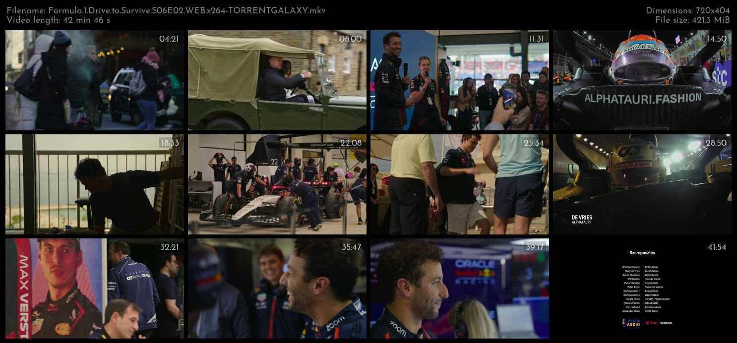 Formula 1 Drive to Survive S06E02 WEB x264 TORRENTGALAXY