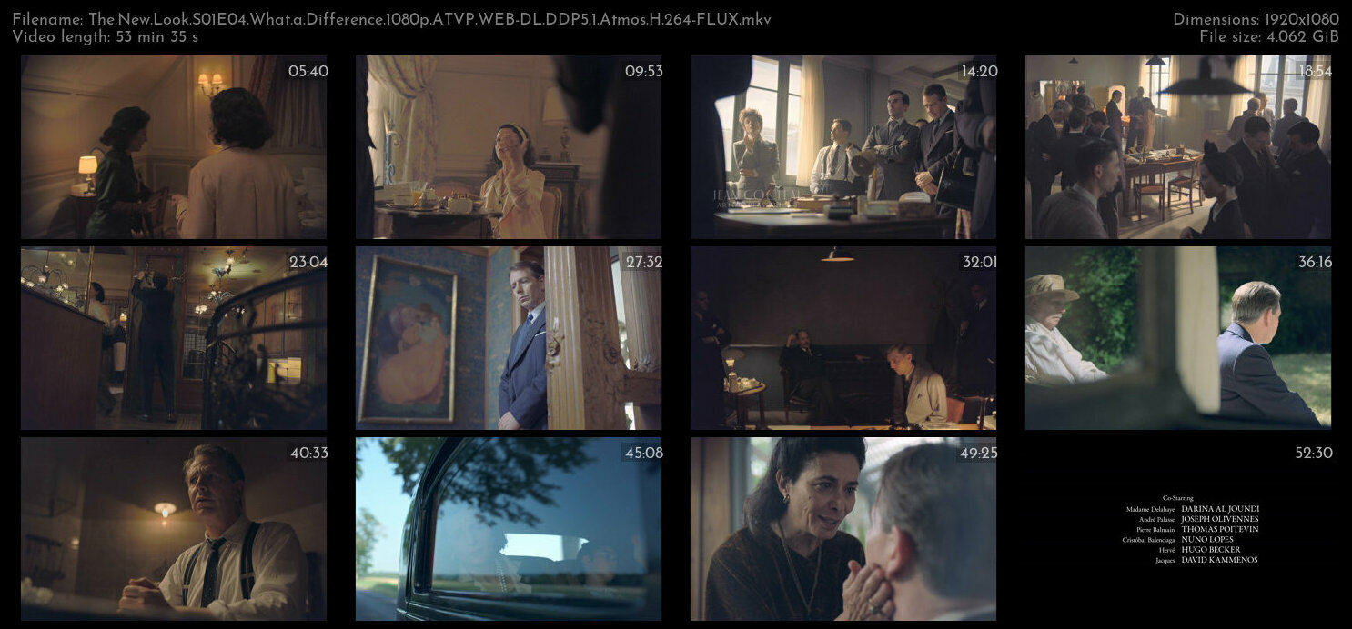 The New Look S01E04 What a Difference 1080p ATVP WEB DL DDP5 1 Atmos H 264 FLUX TGx