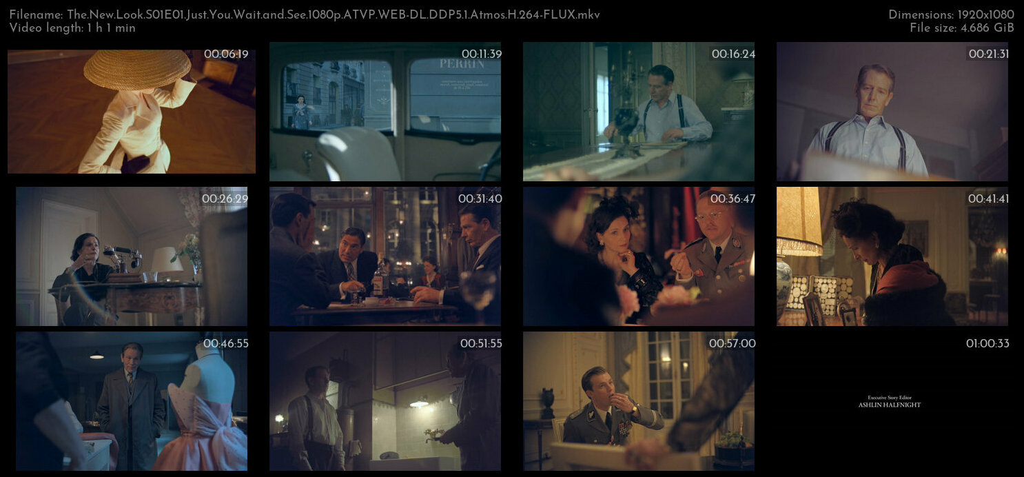 The New Look S01E01 Just You Wait and See 1080p ATVP WEB DL DDP5 1 Atmos H 264 FLUX TGx