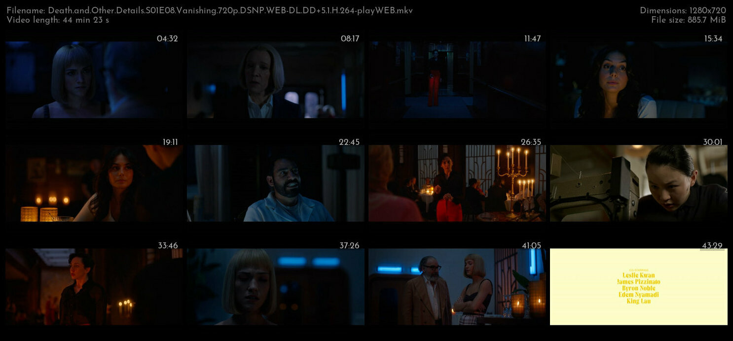 Death and Other Details S01E08 Vanishing 720p DSNP WEB DL DD 5 1 H 264 playWEB TGx