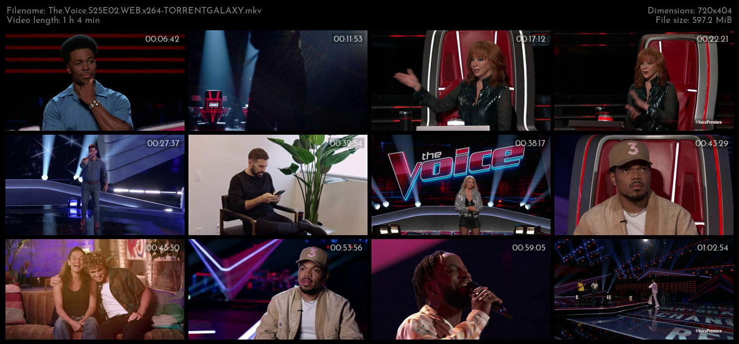 The Voice S25E02 WEB x264 TORRENTGALAXY