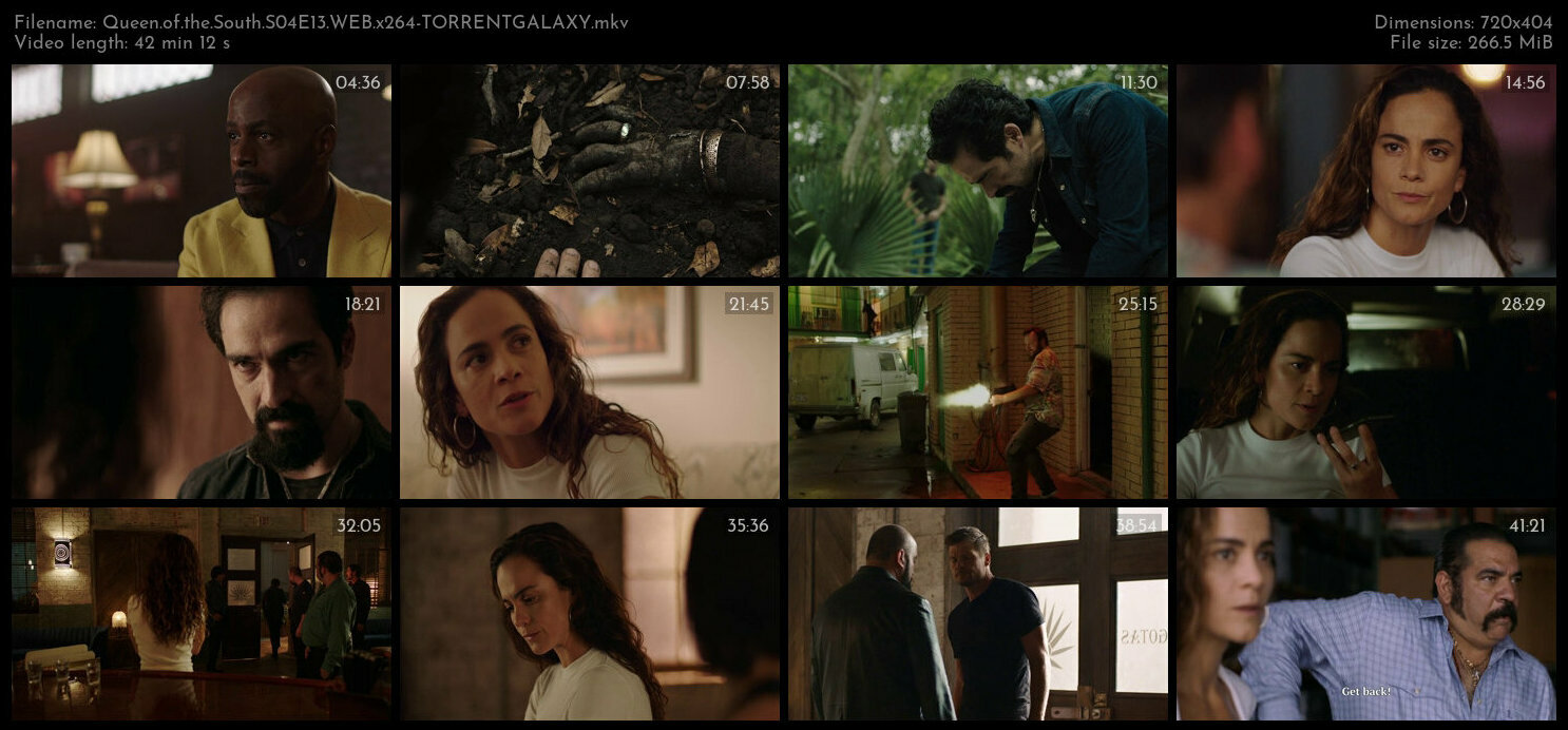 Queen of the South S04E13 WEB x264 TORRENTGALAXY