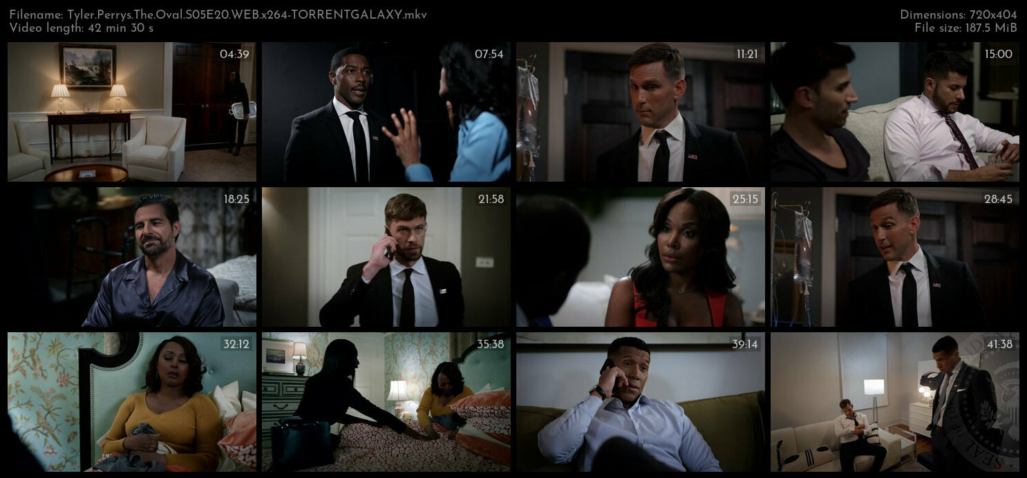 Tyler Perrys The Oval S05E20 WEB x264 TORRENTGALAXY