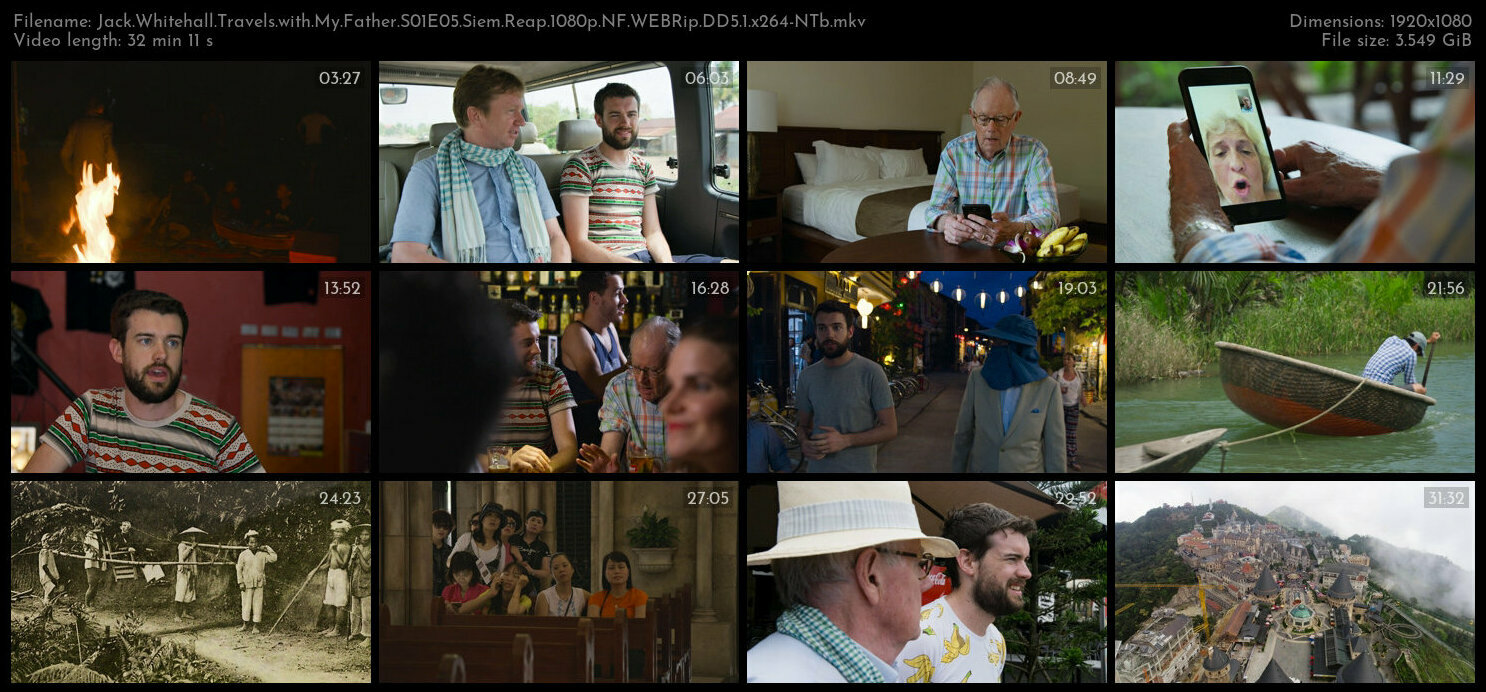 Jack Whitehall Travels with My Father S01E05 Siem Reap 1080p NF WEBRip DD5 1 x264 NTb TGx