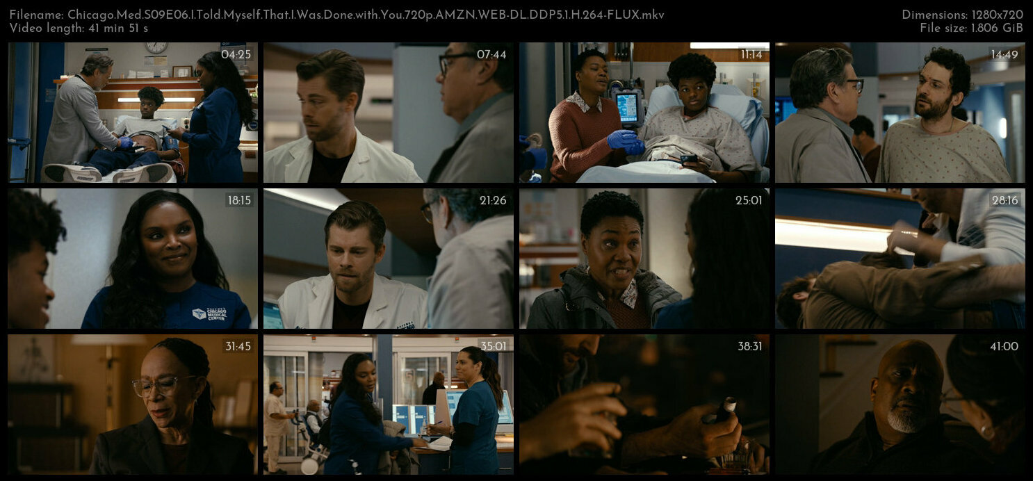 Chicago Med S09E06 I Told Myself That I Was Done with You 720p AMZN WEB DL DDP5 1 H 264 FLUX TGx