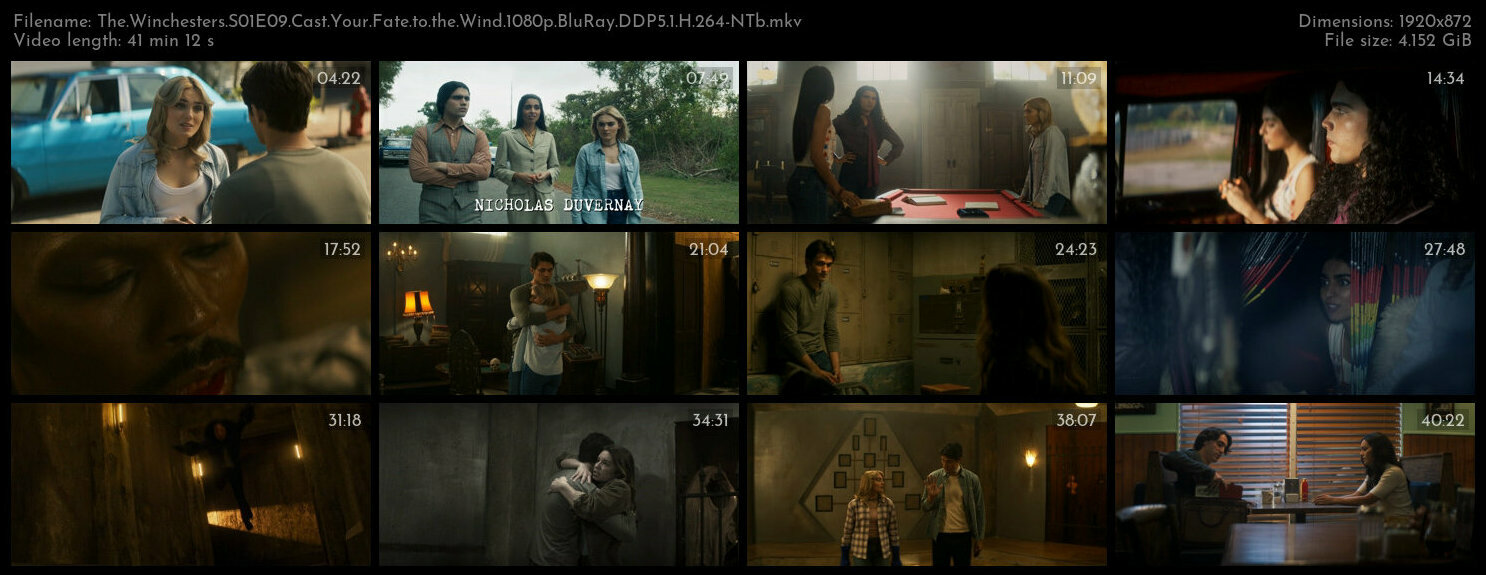 The Winchesters S01E09 Cast Your Fate to the Wind 1080p BluRay DDP5 1 H 264 NTb TGx