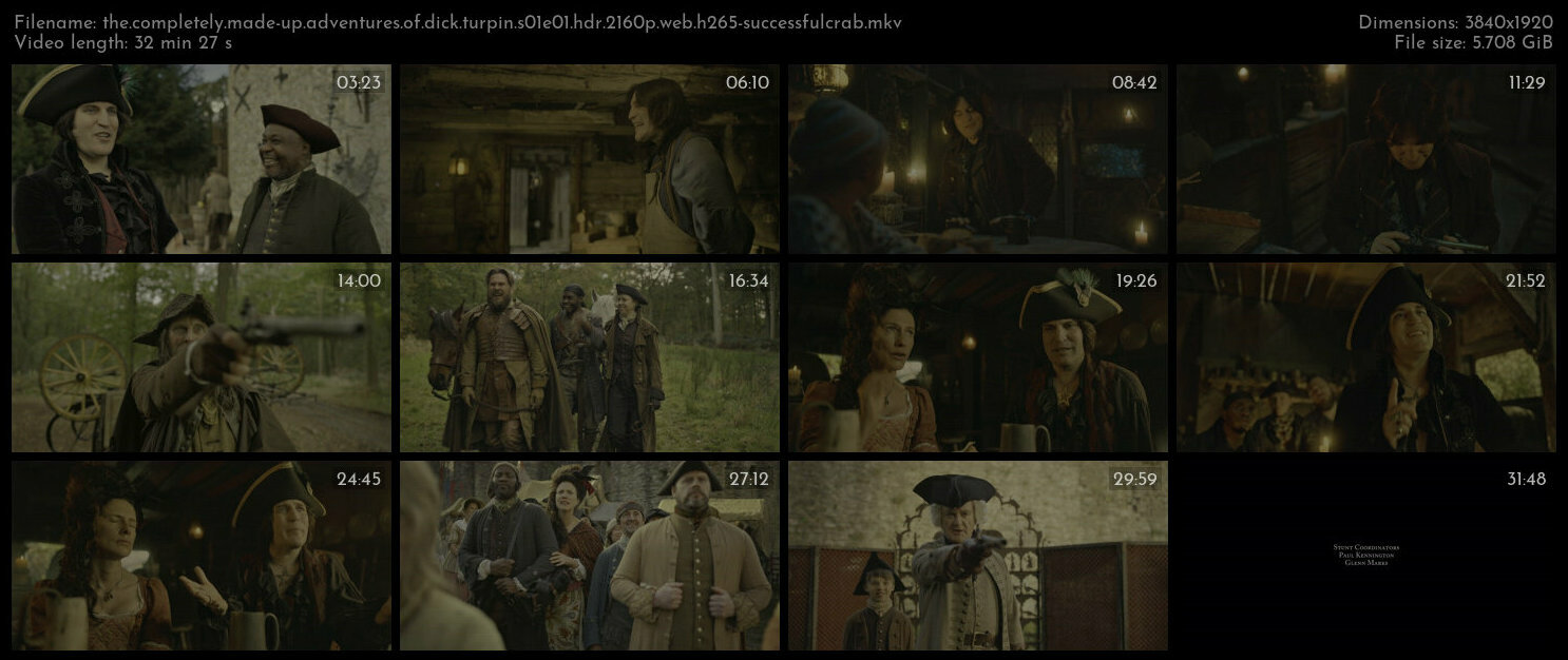 The Completely Made Up Adventures of Dick Turpin S01E01 HDR 2160p WEB H265 SuccessfulCrab TGx