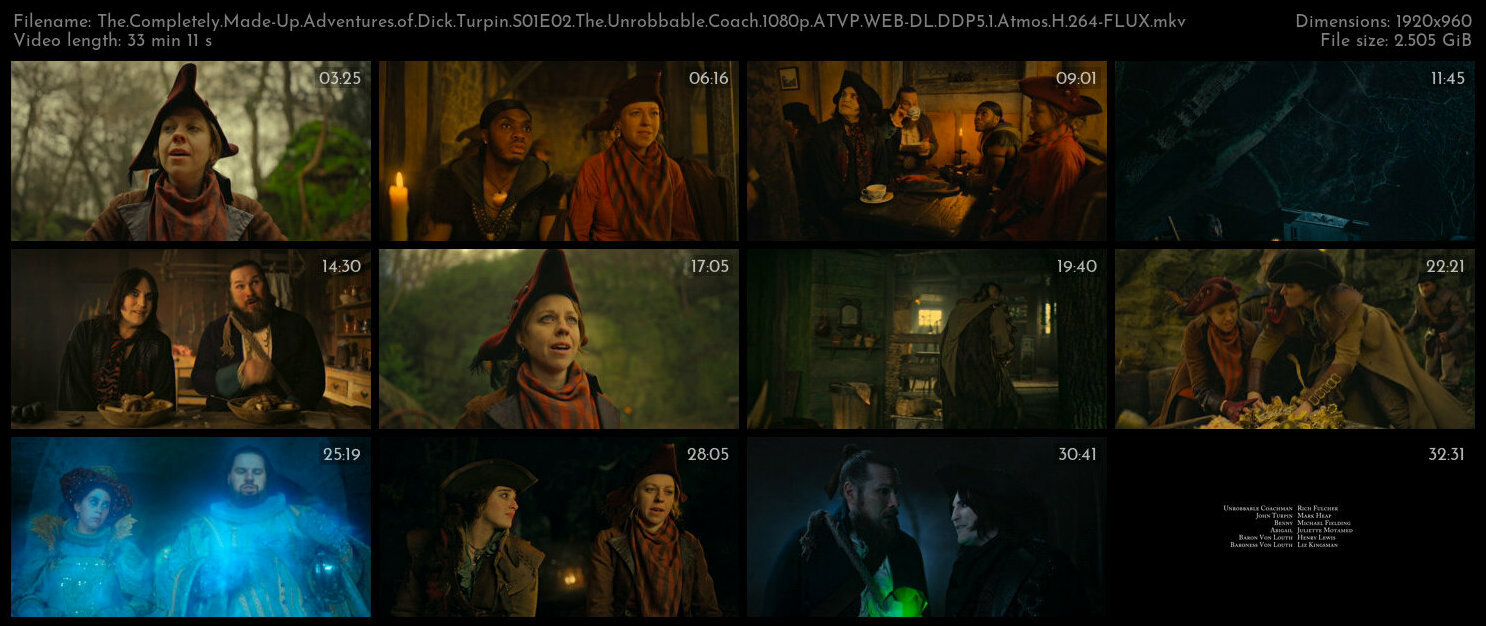 The Completely Made Up Adventures of Dick Turpin S01E02 The Unrobbable Coach 1080p ATVP WEB DL DDP5