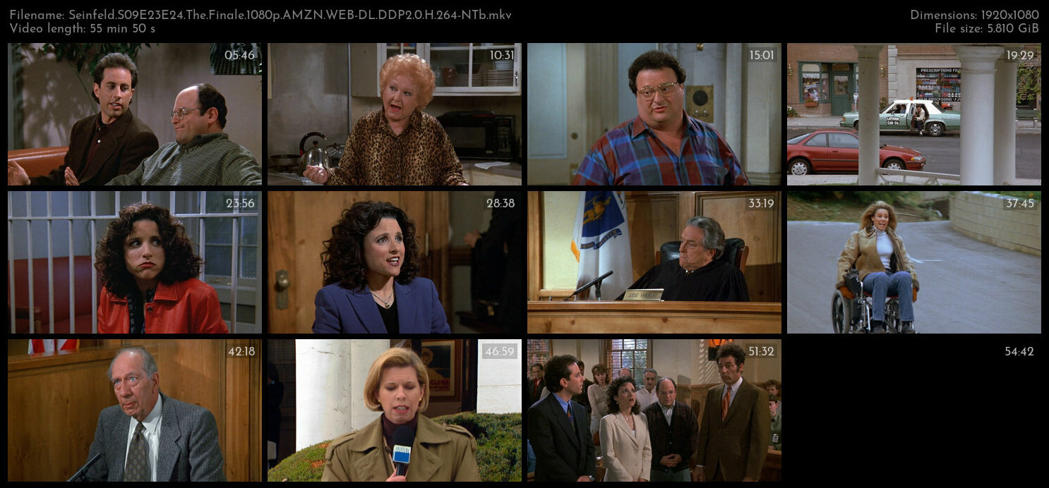 Seinfeld S09E23E24 The Finale 1080p AMZN WEB DL DDP2 0 H 264 NTb TGx