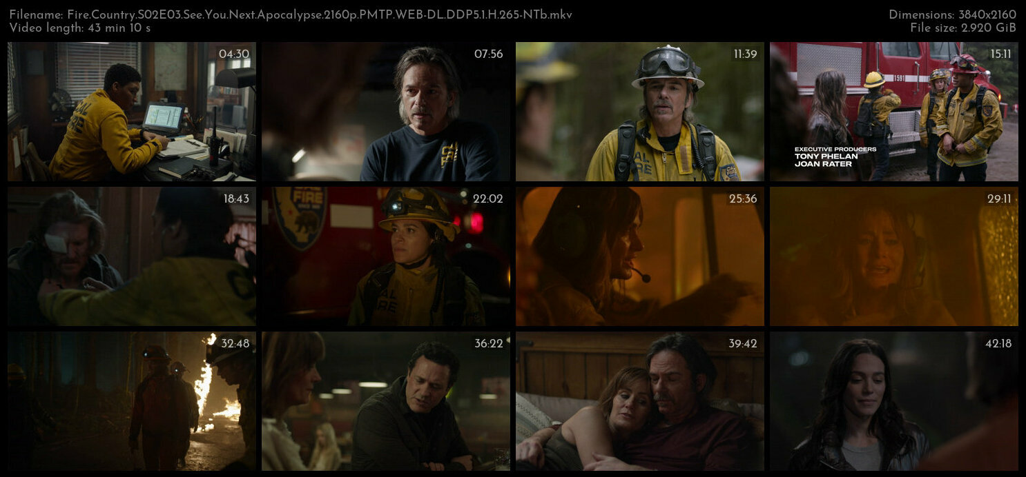 Fire Country S02E03 See You Next Apocalypse 2160p PMTP WEB DL DDP5 1 H 265 NTb TGx
