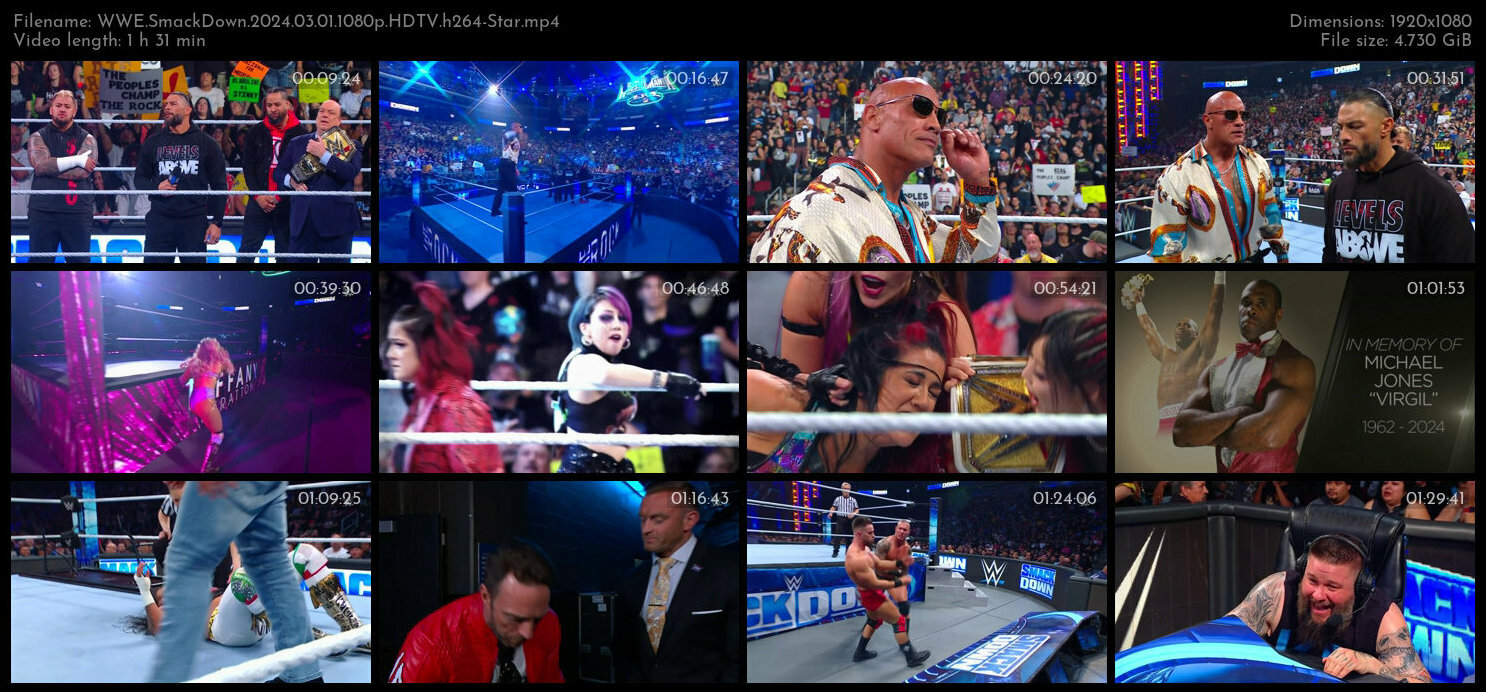 WWE SmackDown 2024 03 01 1080p HDTV h264 Star TGx