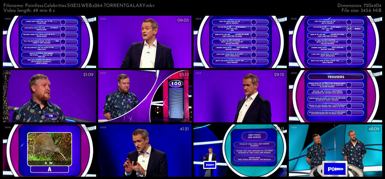 Pointless Celebrities S15E13 WEB x264 TORRENTGALAXY