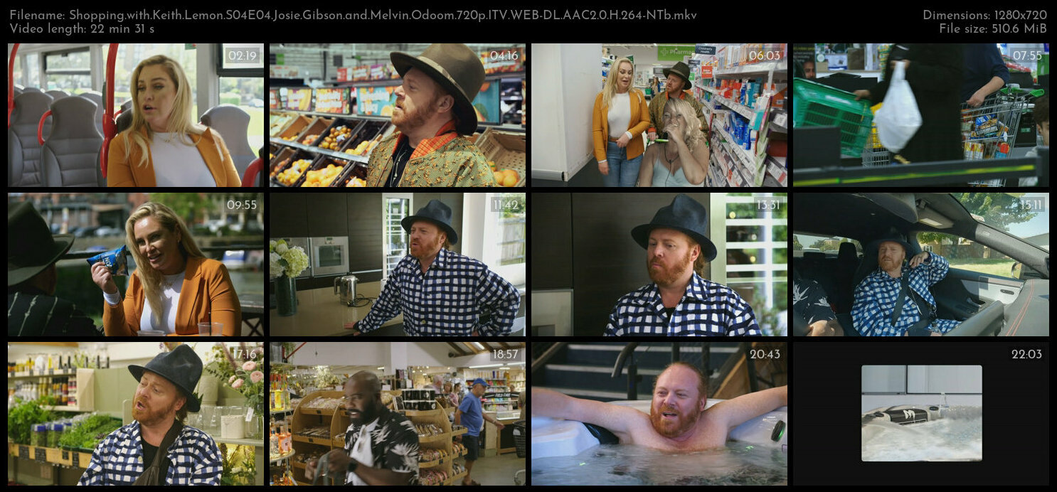 Shopping with Keith Lemon S04E04 Josie Gibson and Melvin Odoom 720p ITV WEB DL AAC2 0 H 264 NTb TGx