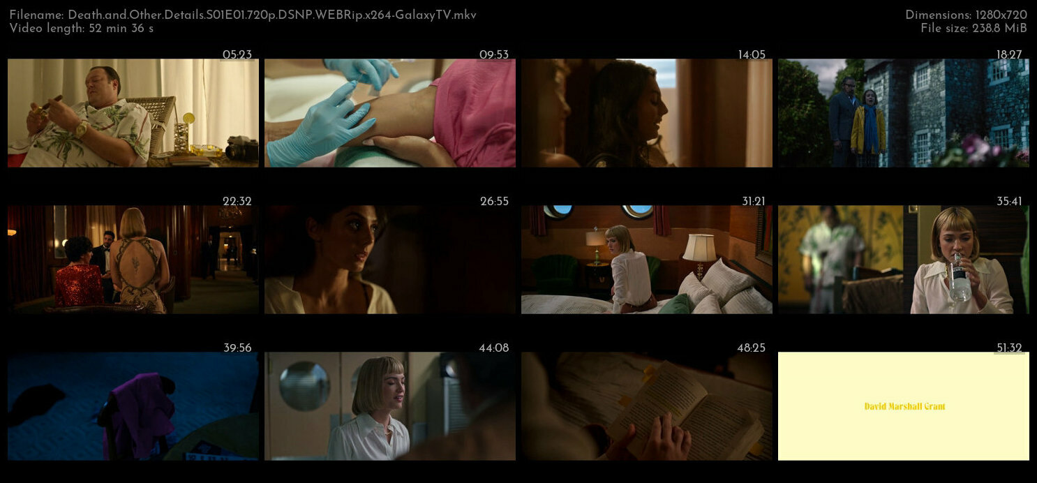 Death and Other Details S01 COMPLETE 720p DSNP WEBRip x264 GalaxyTV