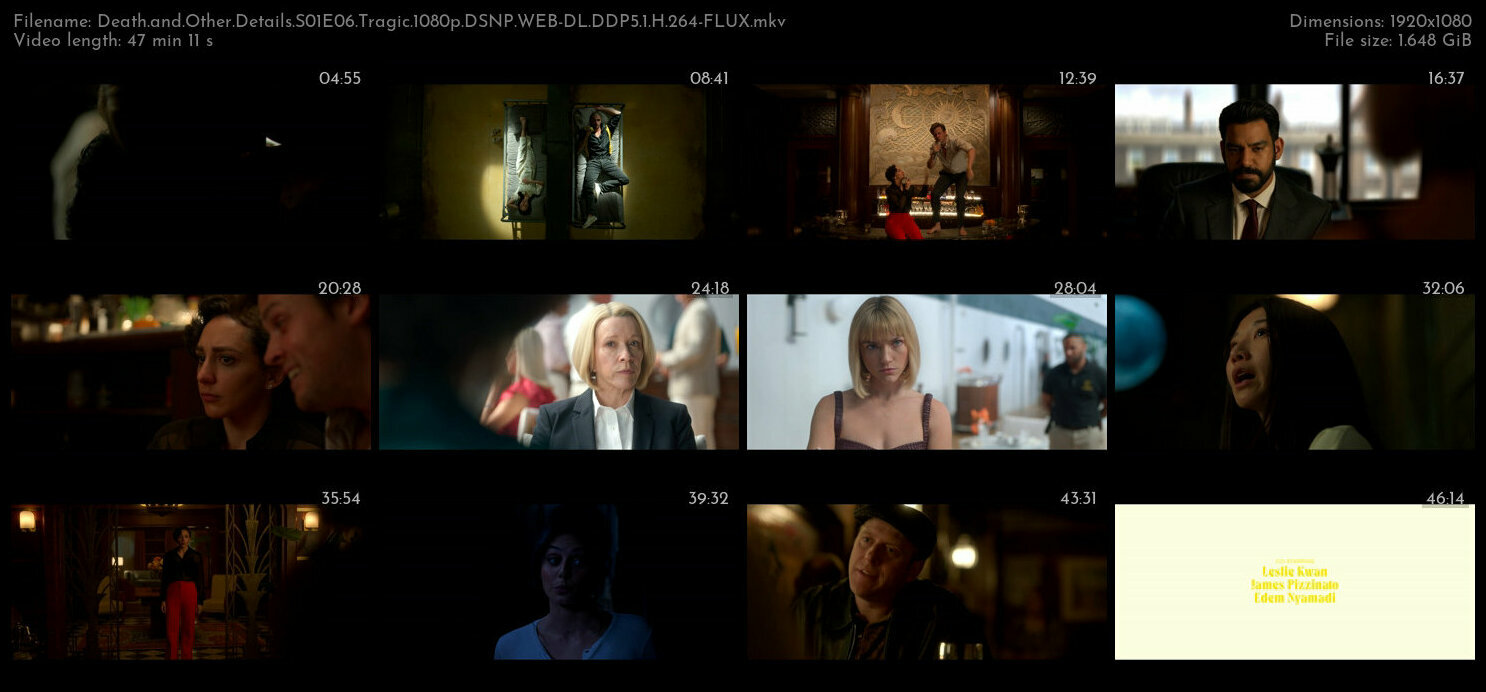 Death and Other Details S01E06 Tragic 1080p DSNP WEB DL DDP5 1 H 264 FLUX TGx