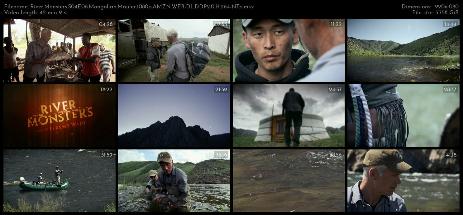 River Monsters S04E06 Mongolian Mauler 1080p AMZN WEB DL DDP2 0 H 264 NTb TGx