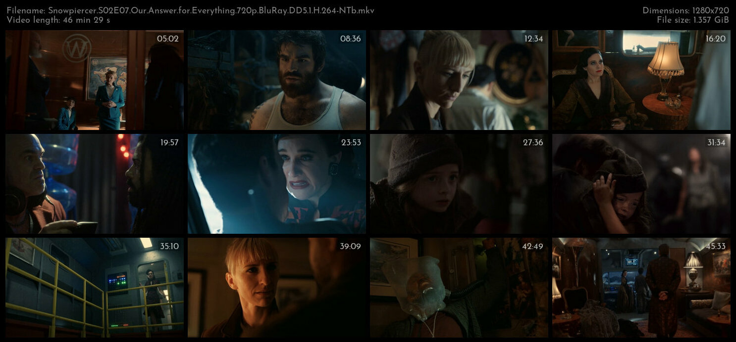 Snowpiercer S02E07 Our Answer for Everything 720p BluRay DD5 1 H 264 NTb TGx