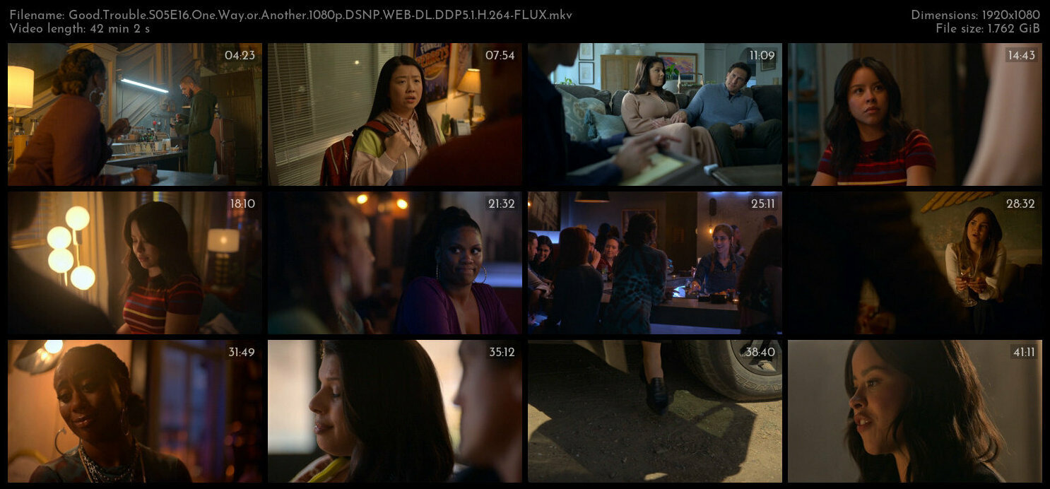 Good Trouble S05E16 One Way or Another 1080p DSNP WEB DL DDP5 1 H 264 FLUX TGx