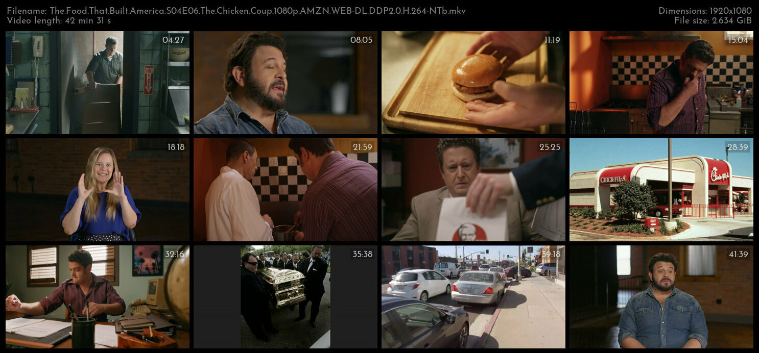 The Food That Built America S04E06 The Chicken Coup 1080p AMZN WEB DL DDP2 0 H 264 NTb TGx