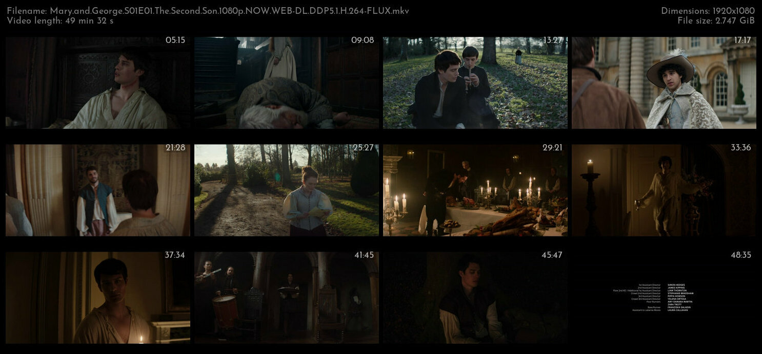 Mary and George S01E01 The Second Son 1080p NOW WEB DL DDP5 1 H 264 FLUX TGx