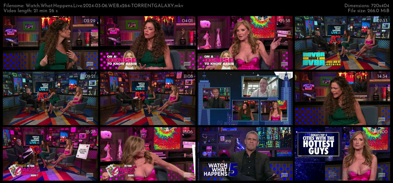 Watch What Happens Live 2024 03 06 WEB x264 TORRENTGALAXY