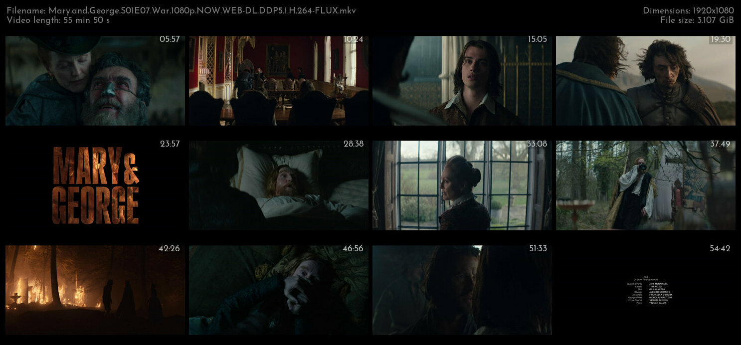 Mary and George S01E07 War 1080p NOW WEB DL DDP5 1 H 264 FLUX TGx