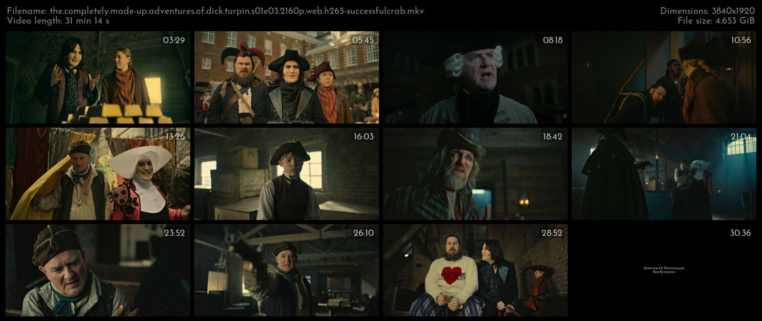 The Completely Made Up Adventures of Dick Turpin S01E03 2160p WEB H265 SuccessfulCrab TGx