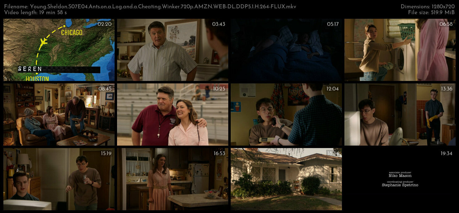 Young Sheldon S07E04 Ants on a Log and a Cheating Winker 720p AMZN WEB DL DDP5 1 H 264 FLUX TGx