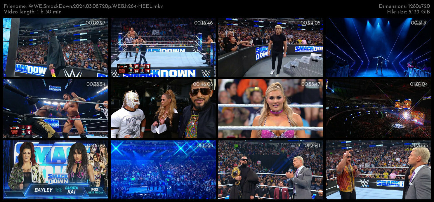 WWE SmackDown 2024 03 08 720p WEB h264 HEEL TGx
