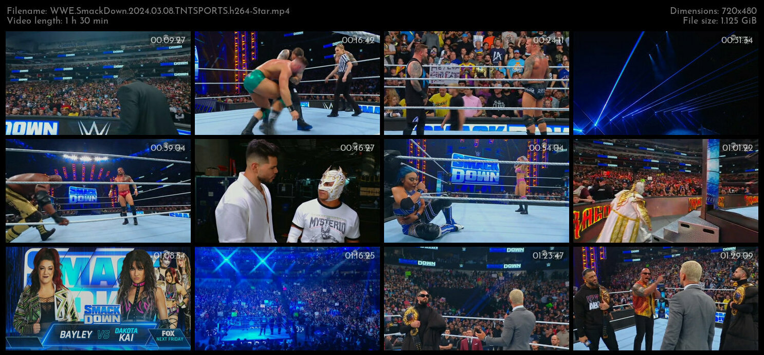 WWE SmackDown 2024 03 08 TNTSPORTS h264 Star TGx