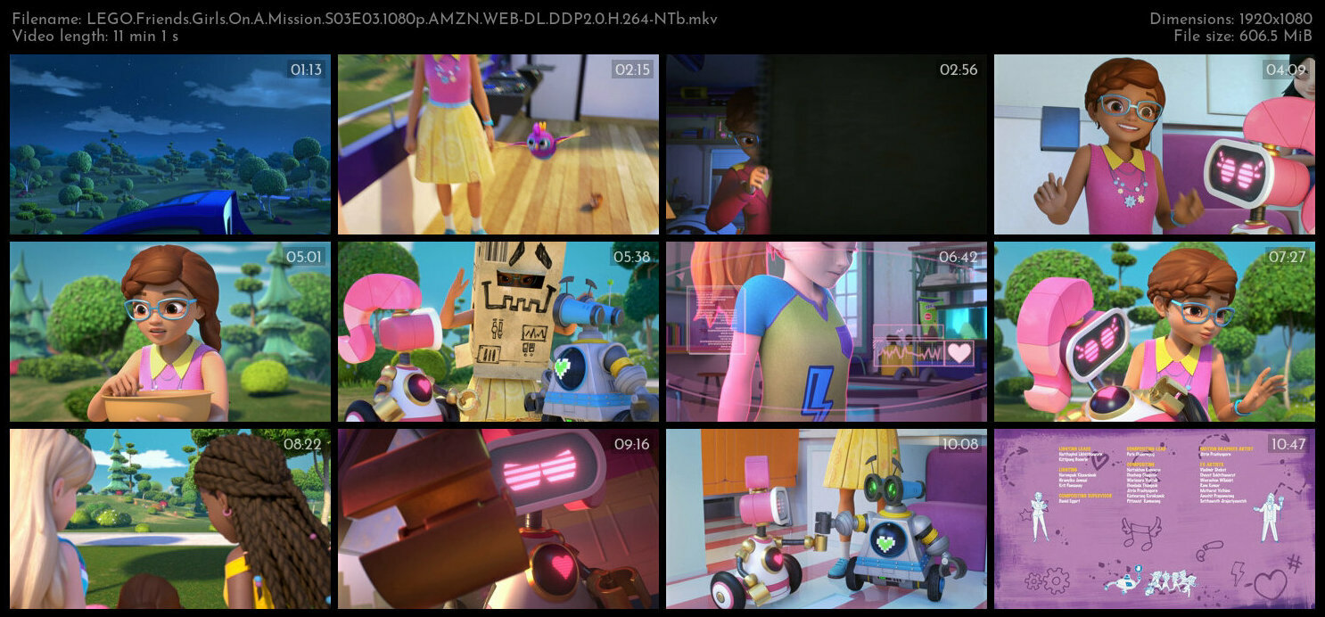 LEGO Friends Girls On A Mission S03E03 1080p AMZN WEB DL DDP2 0 H 264 NTb TGx