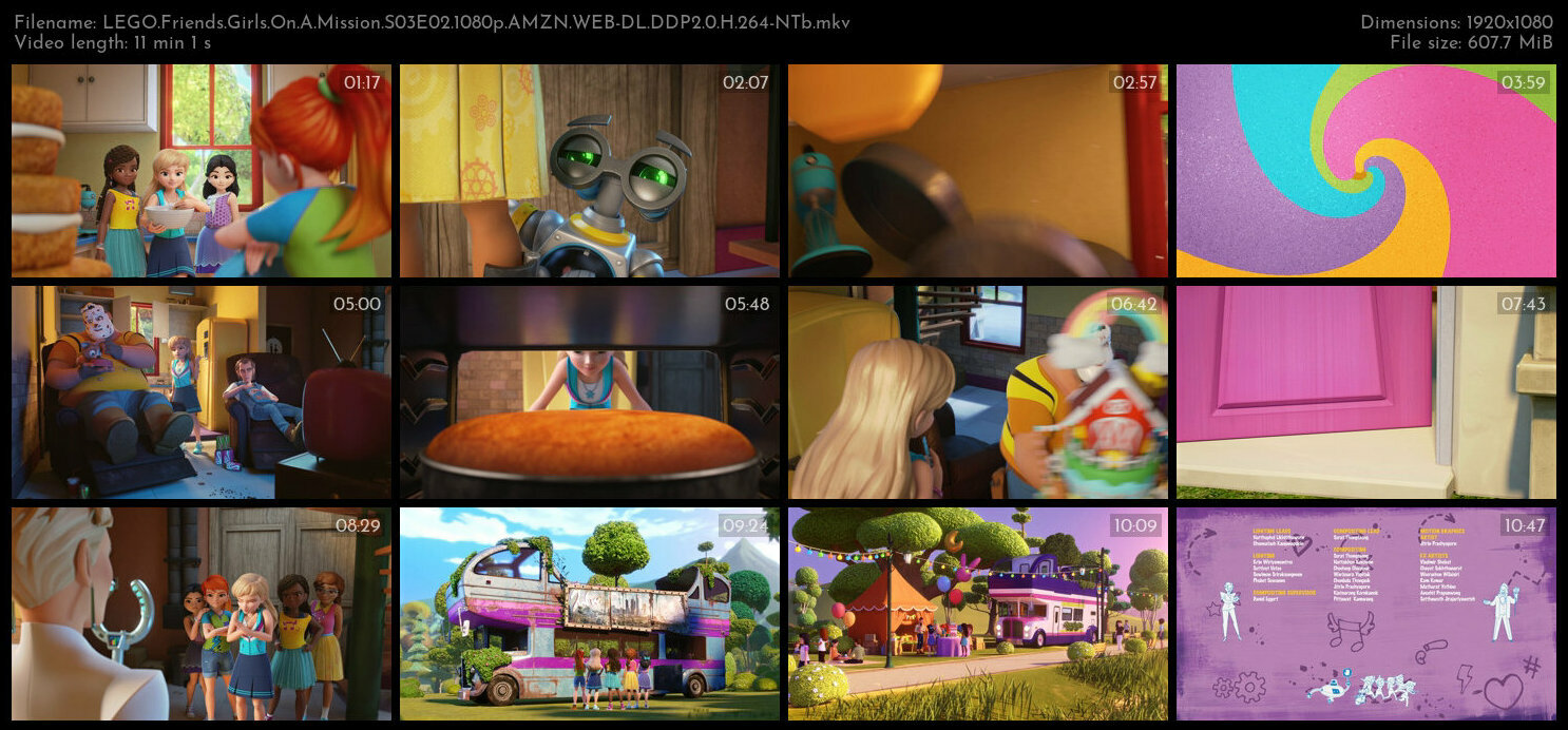 LEGO Friends Girls On A Mission S03E02 1080p AMZN WEB DL DDP2 0 H 264 NTb TGx