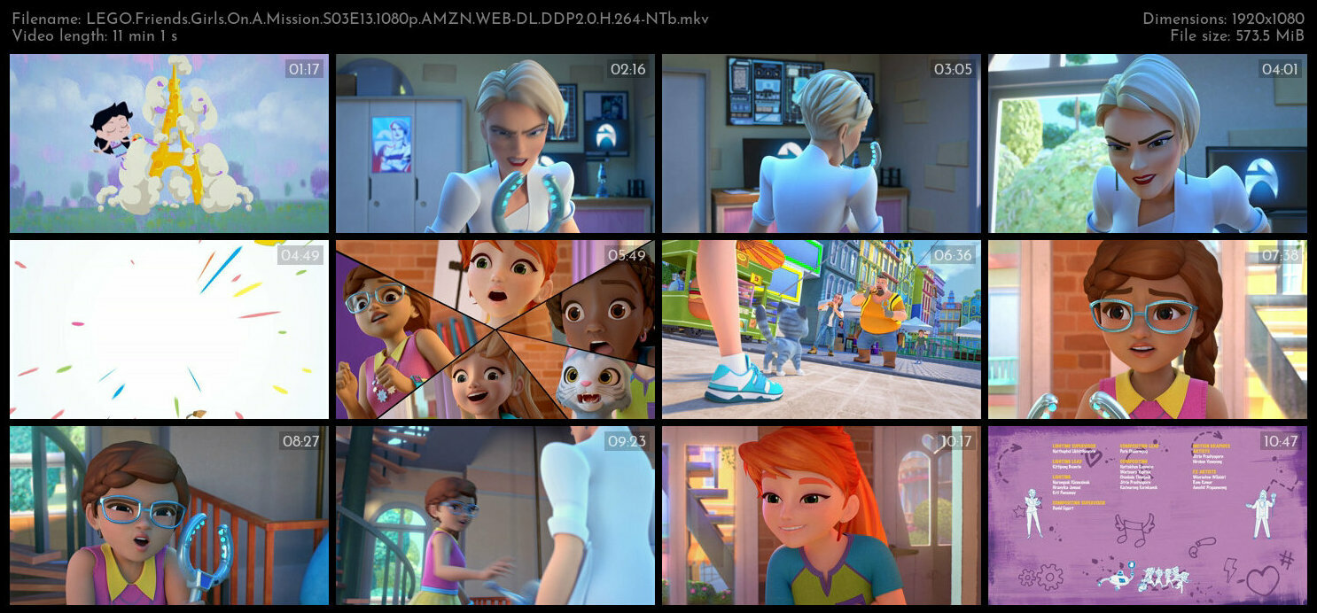 LEGO Friends Girls On A Mission S03E13 1080p AMZN WEB DL DDP2 0 H 264 NTb TGx