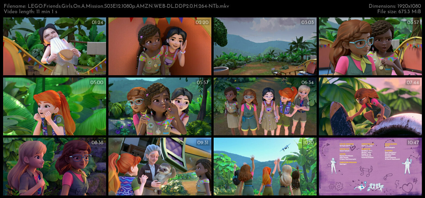 LEGO Friends Girls On A Mission S03E12 1080p AMZN WEB DL DDP2 0 H 264 NTb TGx