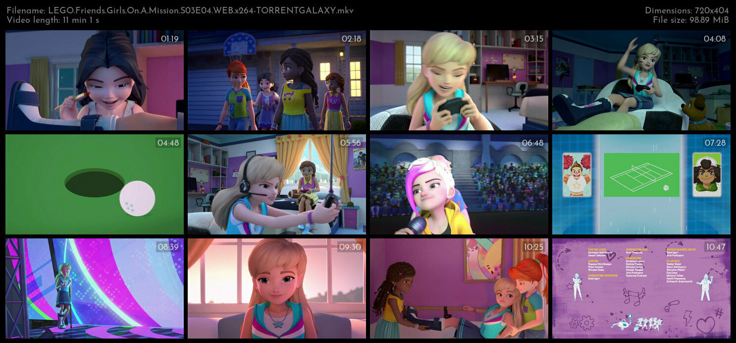 LEGO Friends Girls On A Mission S03E04 WEB x264 TORRENTGALAXY