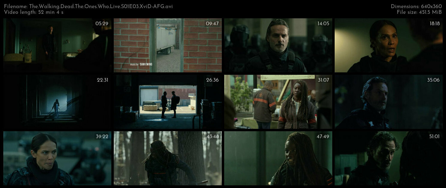The Walking Dead The Ones Who Live S01E03 XviD AFG TGx