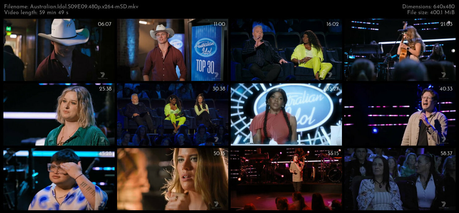 Australian Idol S09E09 480p x264 mSD TGx