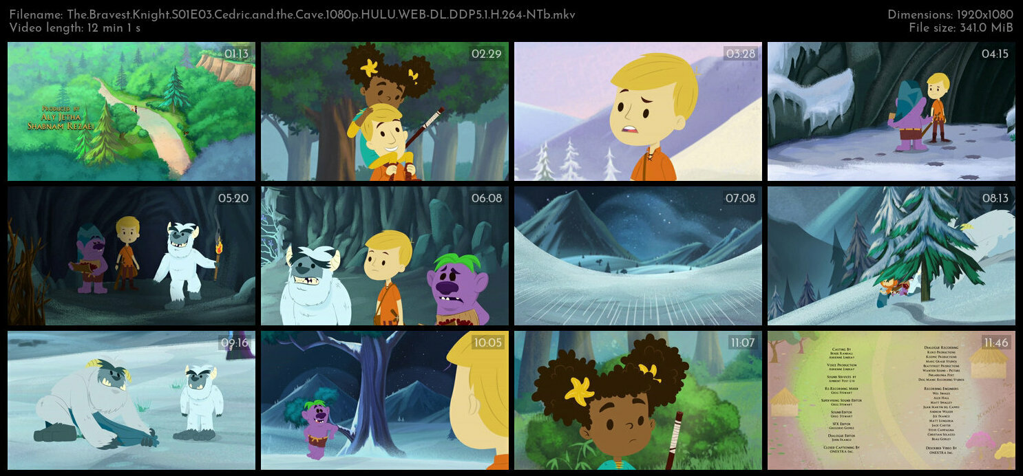 The Bravest Knight S01E03 Cedric and the Cave 1080p HULU WEB DL DDP5 1 H 264 NTb TGx
