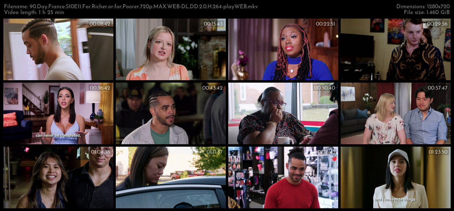 90 Day Fiance S10E11 For Richer or for Poorer 720p MAX WEB DL DD 2 0 H 264 playWEB TGx