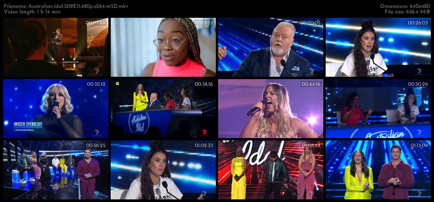 Australian Idol S09E11 480p x264 mSD TGx