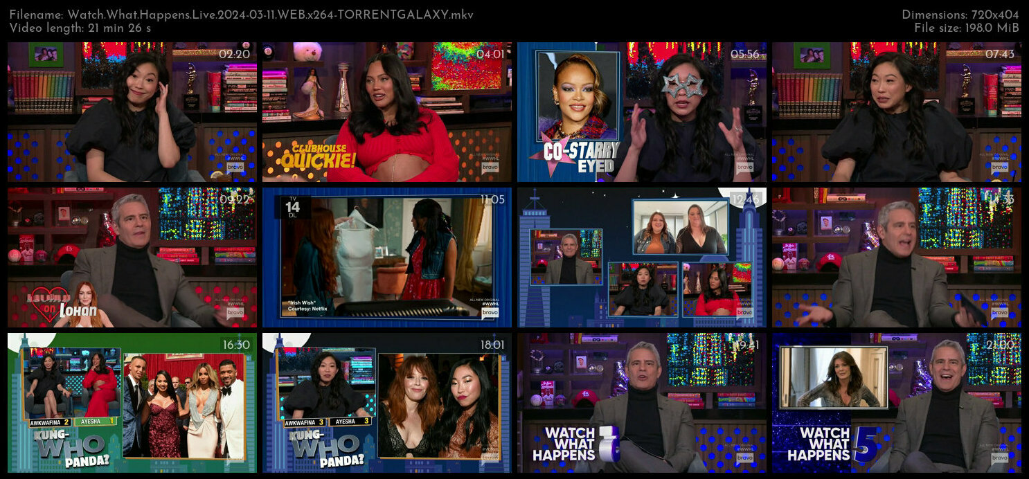 Watch What Happens Live 2024 03 11 WEB x264 TORRENTGALAXY