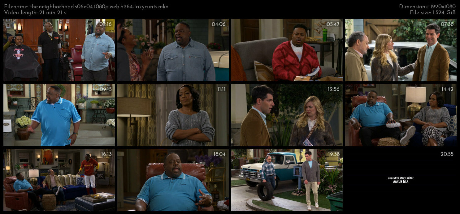 The Neighborhood S06E04 1080p WEB H264 LAZYCUNTS TGx