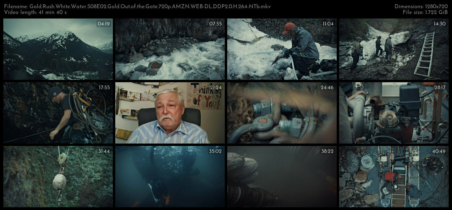 Gold Rush White Water S08E02 Gold Out of the Gate 720p AMZN WEB DL DDP2 0 H 264 NTb TGx