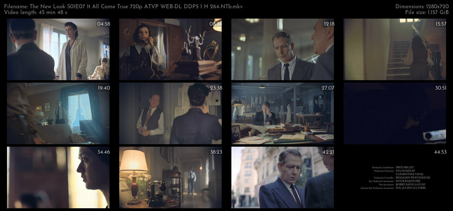 The New Look S01E07 It All Came True 720p ATVP WEB DL DDP5 1 H 264 NTb TGx