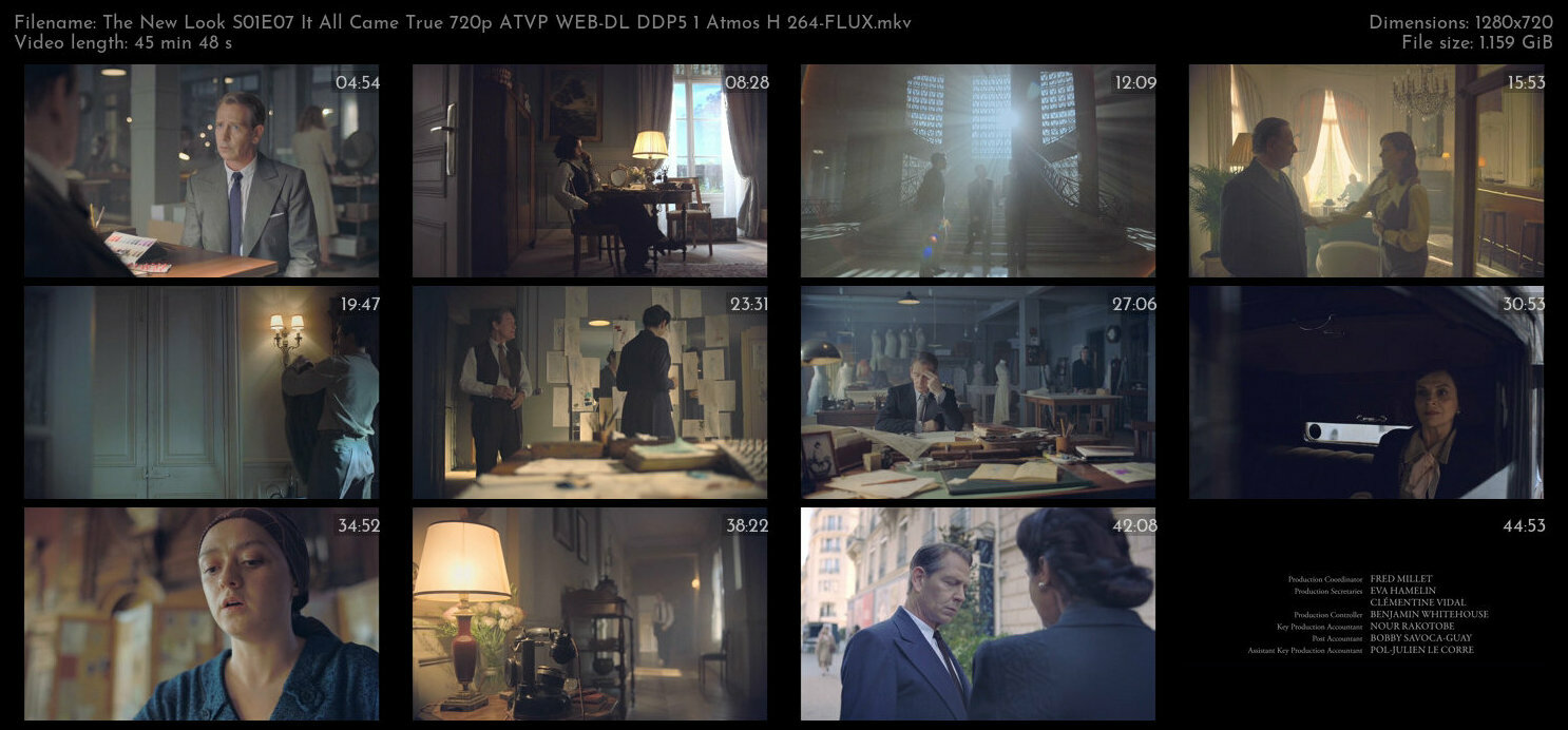 The New Look S01E07 It All Came True 720p ATVP WEB DL DDP5 1 Atmos H 264 FLUX TGx