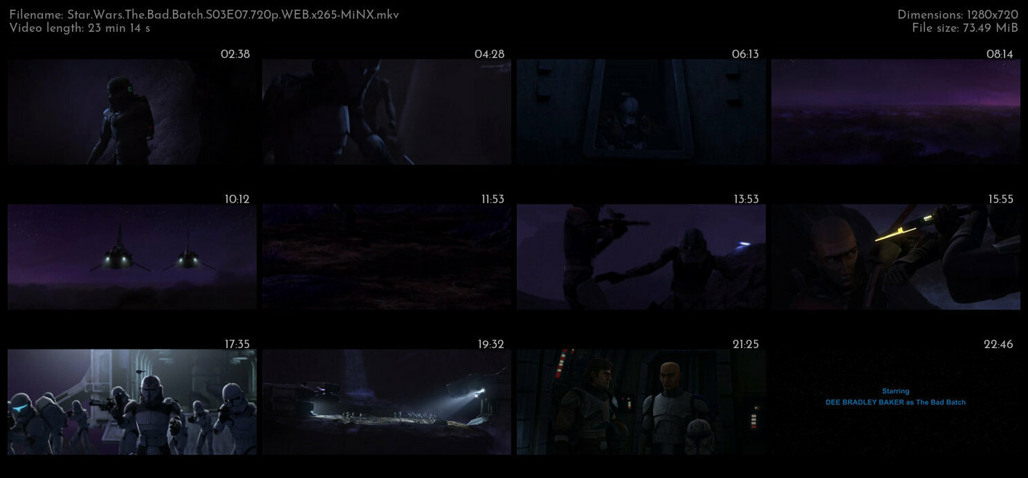 Star Wars The Bad Batch S03E07 720p WEB x265 MiNX TGx